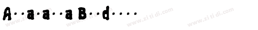 Annamayya Bold字体转换